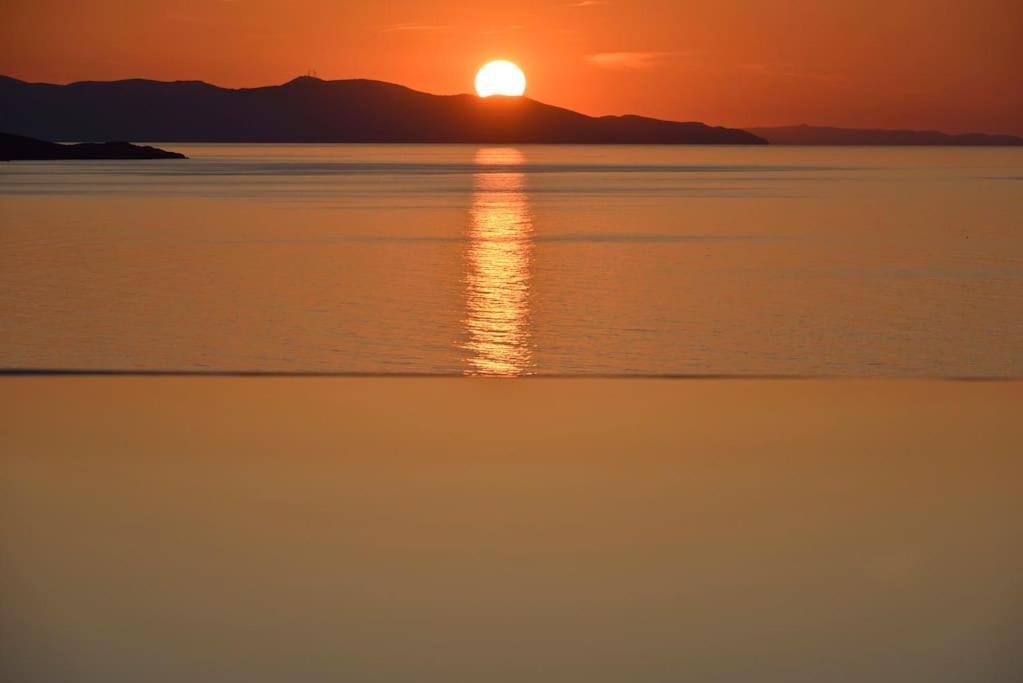 Mykonos Sea View Luxury Villa By Calypso Sunset Villas Mykonos Town Luaran gambar