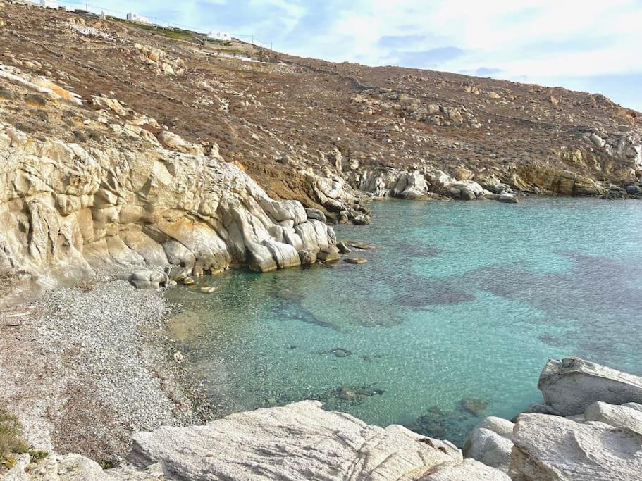 Mykonos Sea View Luxury Villa By Calypso Sunset Villas Mykonos Town Luaran gambar