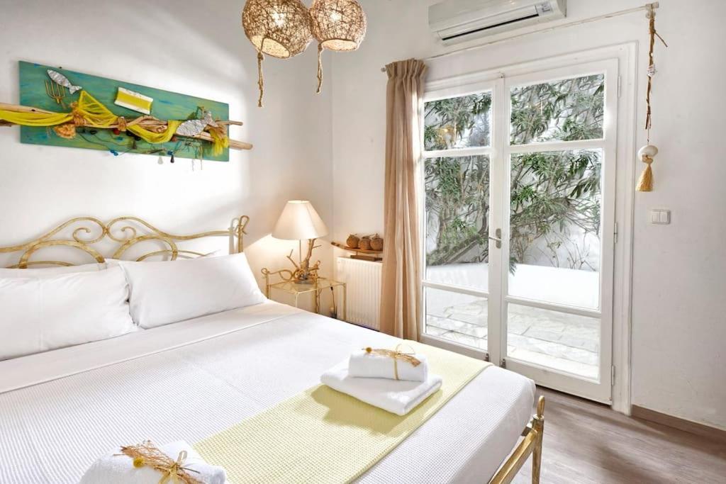 Mykonos Sea View Luxury Villa By Calypso Sunset Villas Mykonos Town Luaran gambar